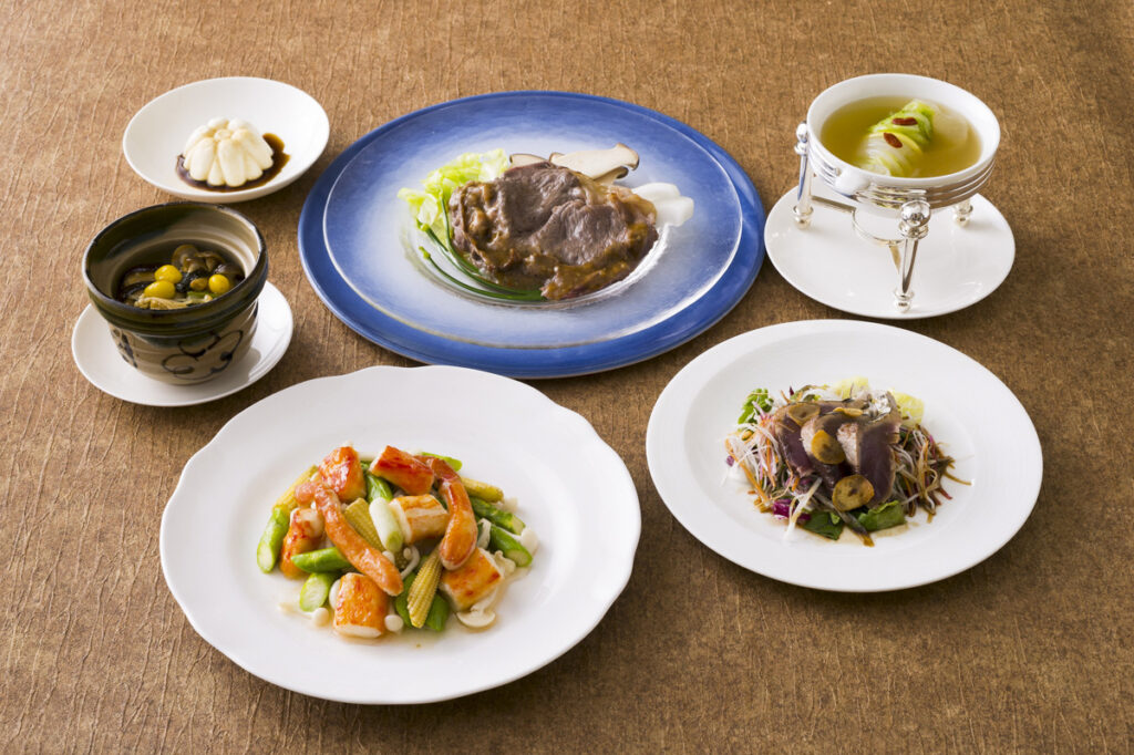 ホテルオークラ東京の料理